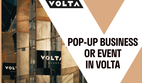 Your summer event or pop-up business in Volta