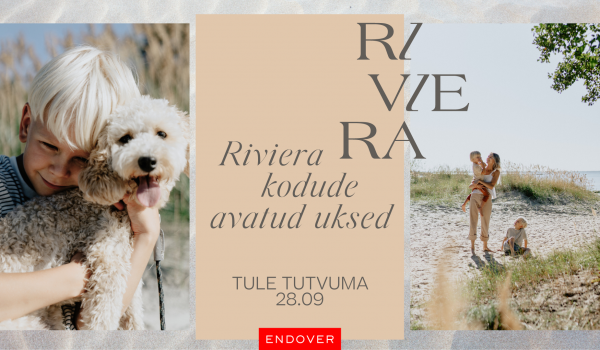 Riviera kodude avatud uksed 28. septembril