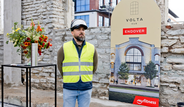 Cornerstone Is Laid for the Largest Business Centre in Põhja-Tallinn – Volta HUB