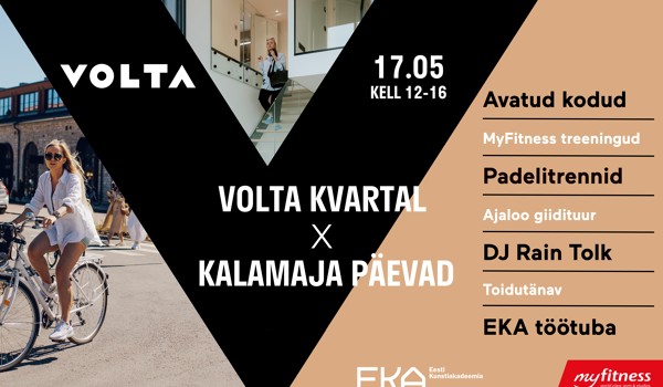 17.05 Volta kvartal X Kalamaja päevad 2025. Ole kohal!