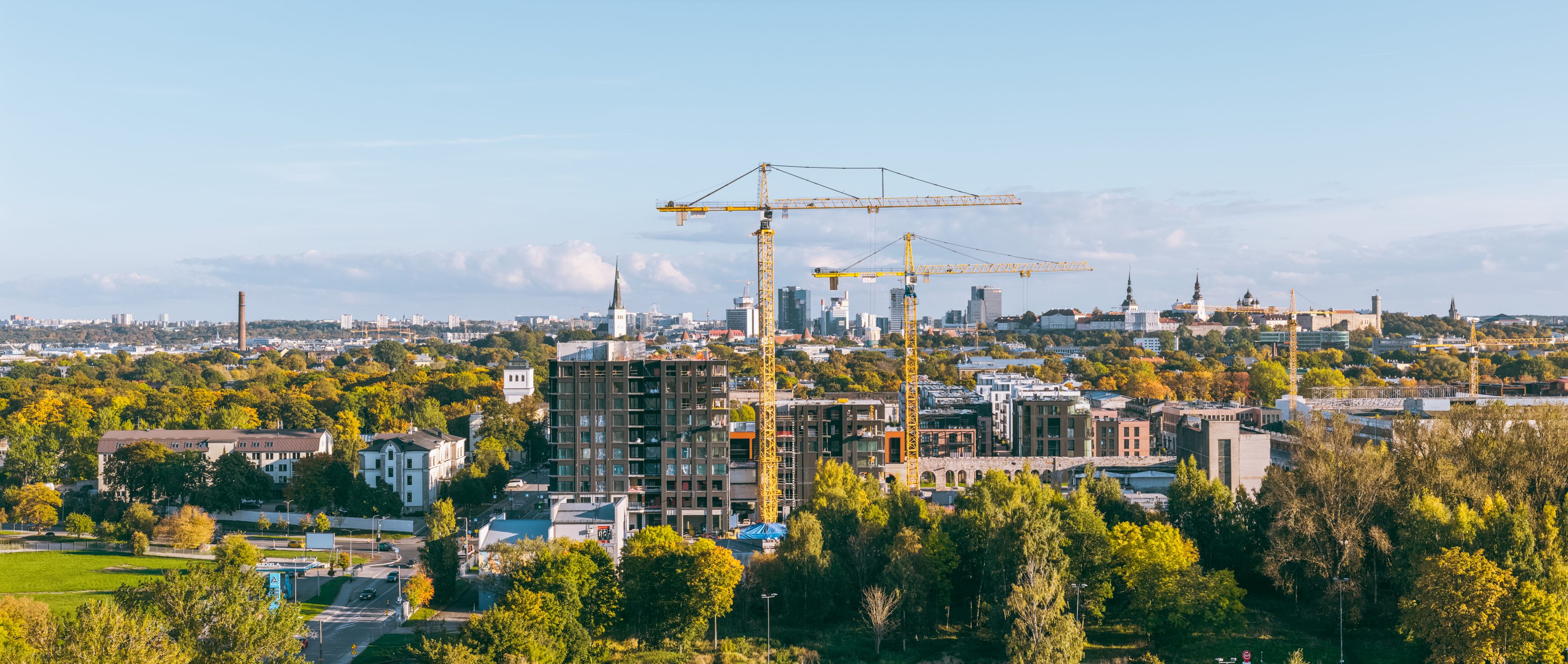 Tallinna uus maamärk Volta SKAI saavutas tipukõrguse